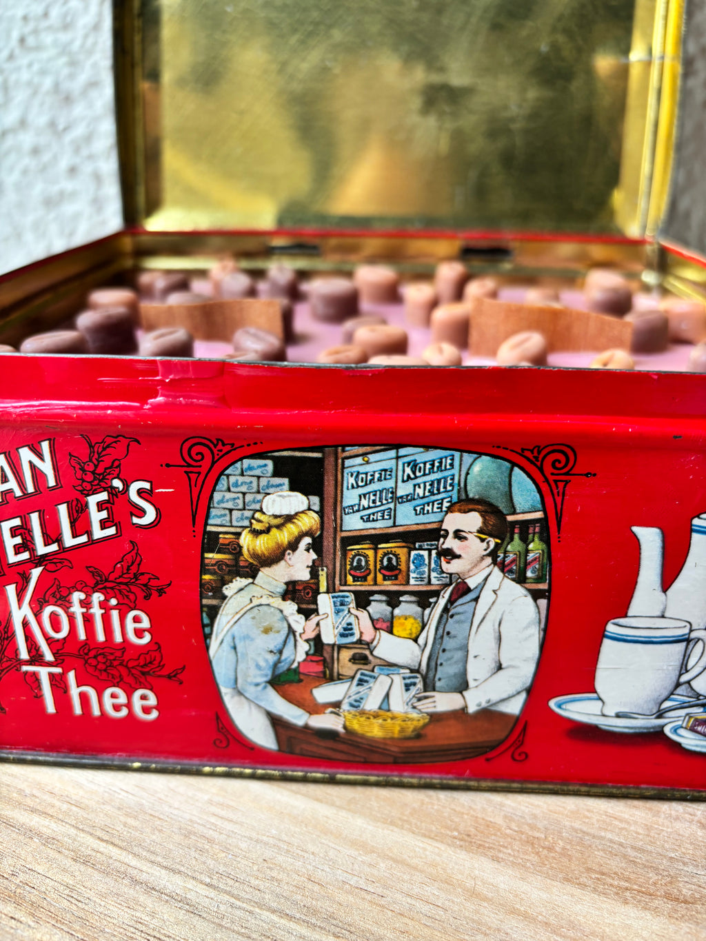 XL Van Nelle’s Coffee Tin (Gember Koekje)