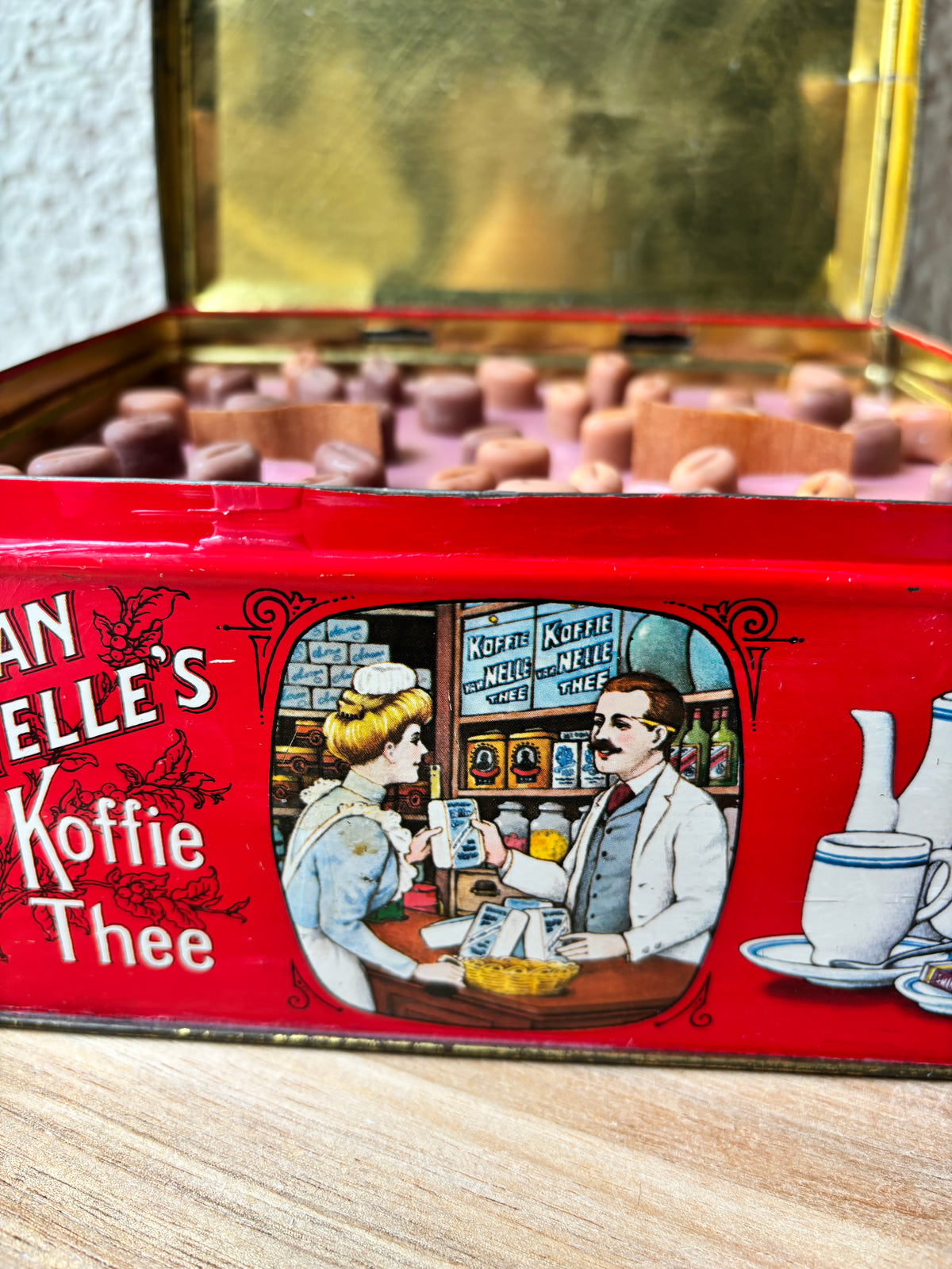 XL Van Nelle’s Coffee Tin (Gember Koekje)