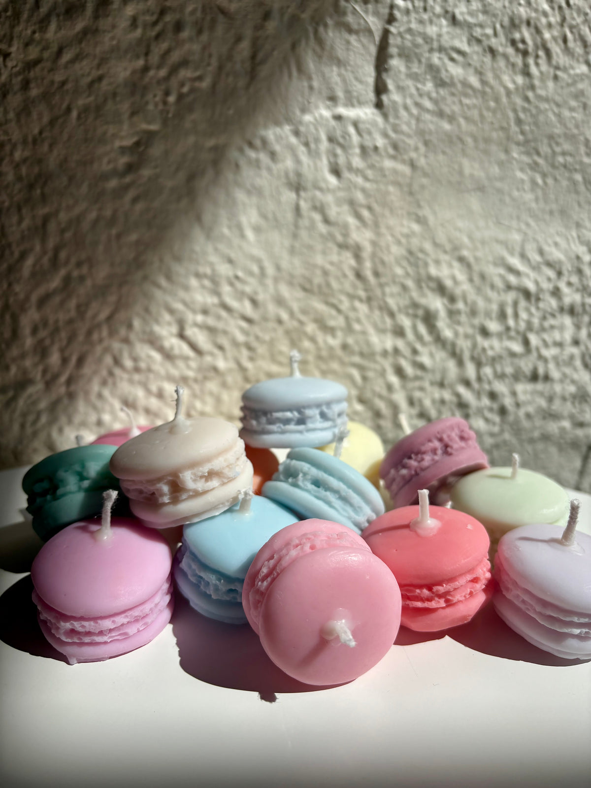 Macaron kaarsje