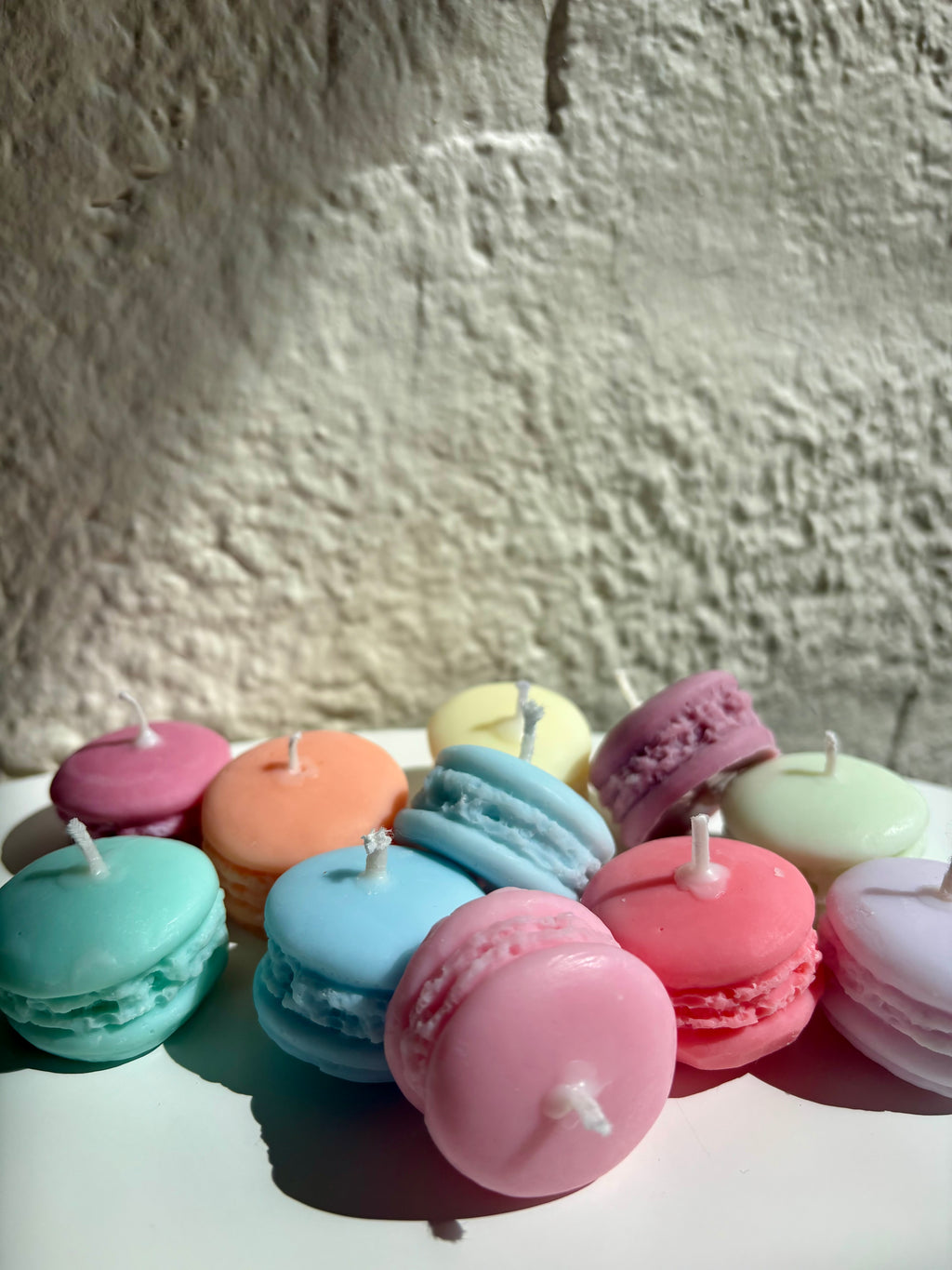 Macaron kaarsje