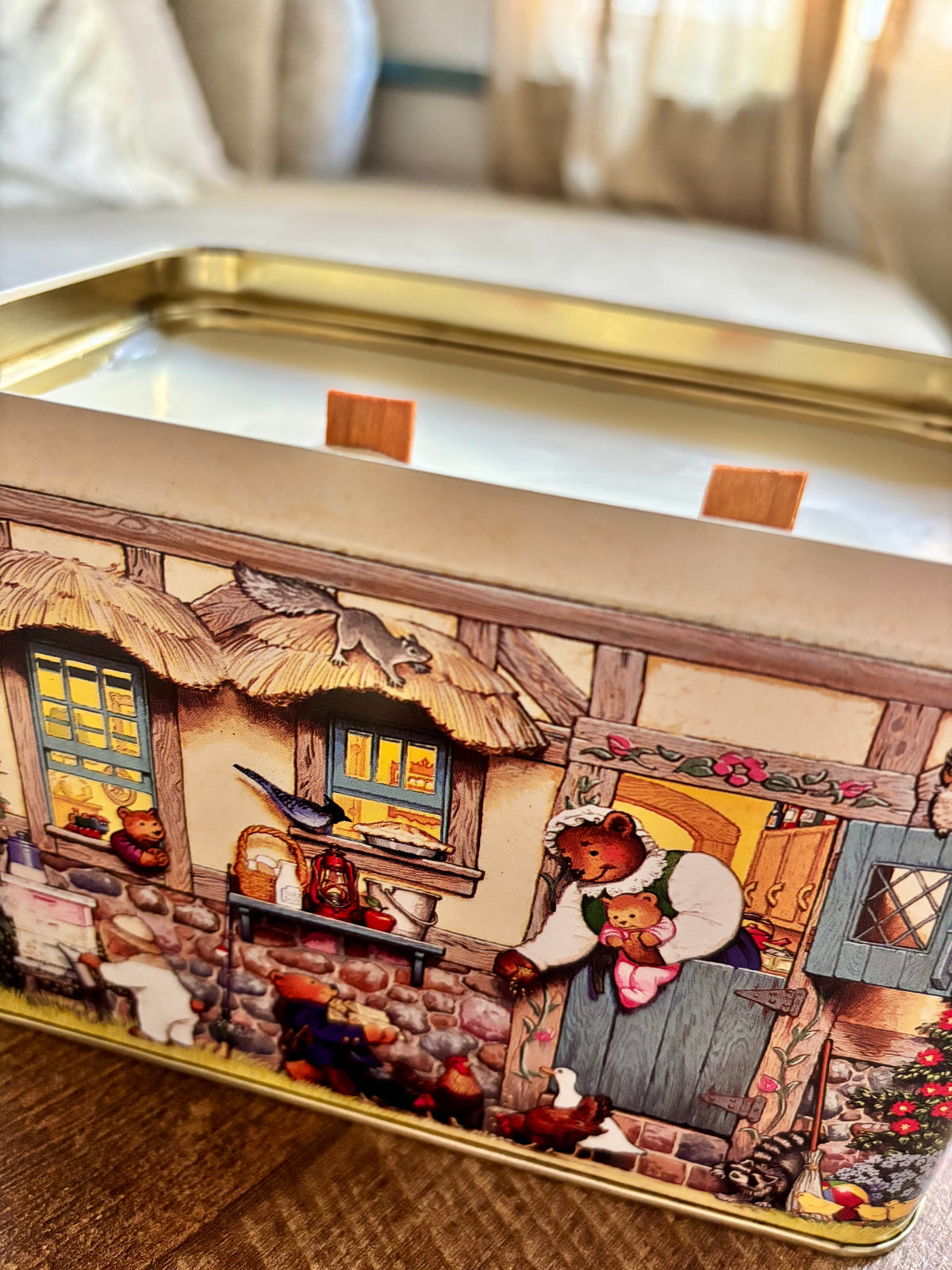 Cookie box candle (Gember koekje)