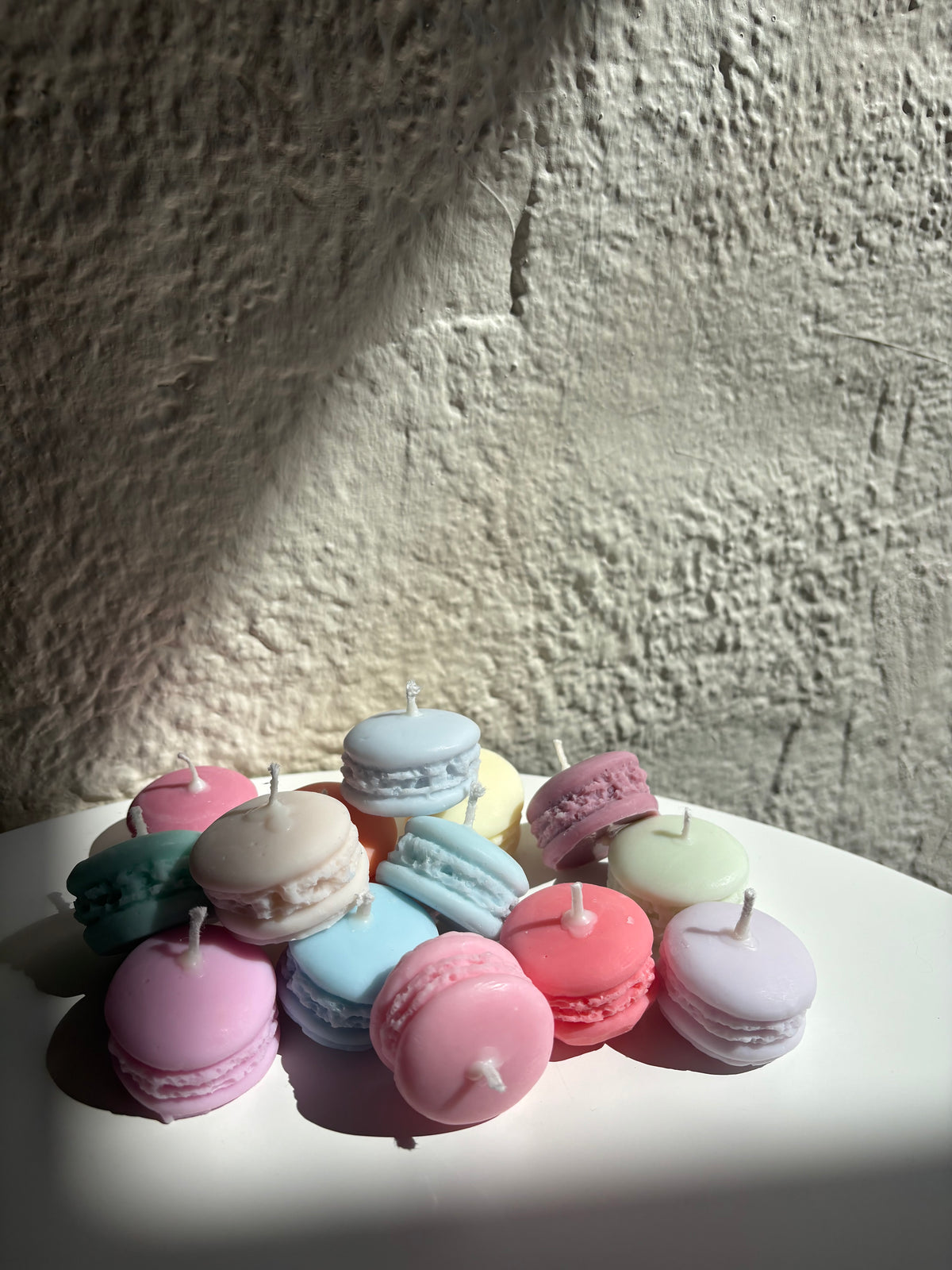 Macaron kaarsje