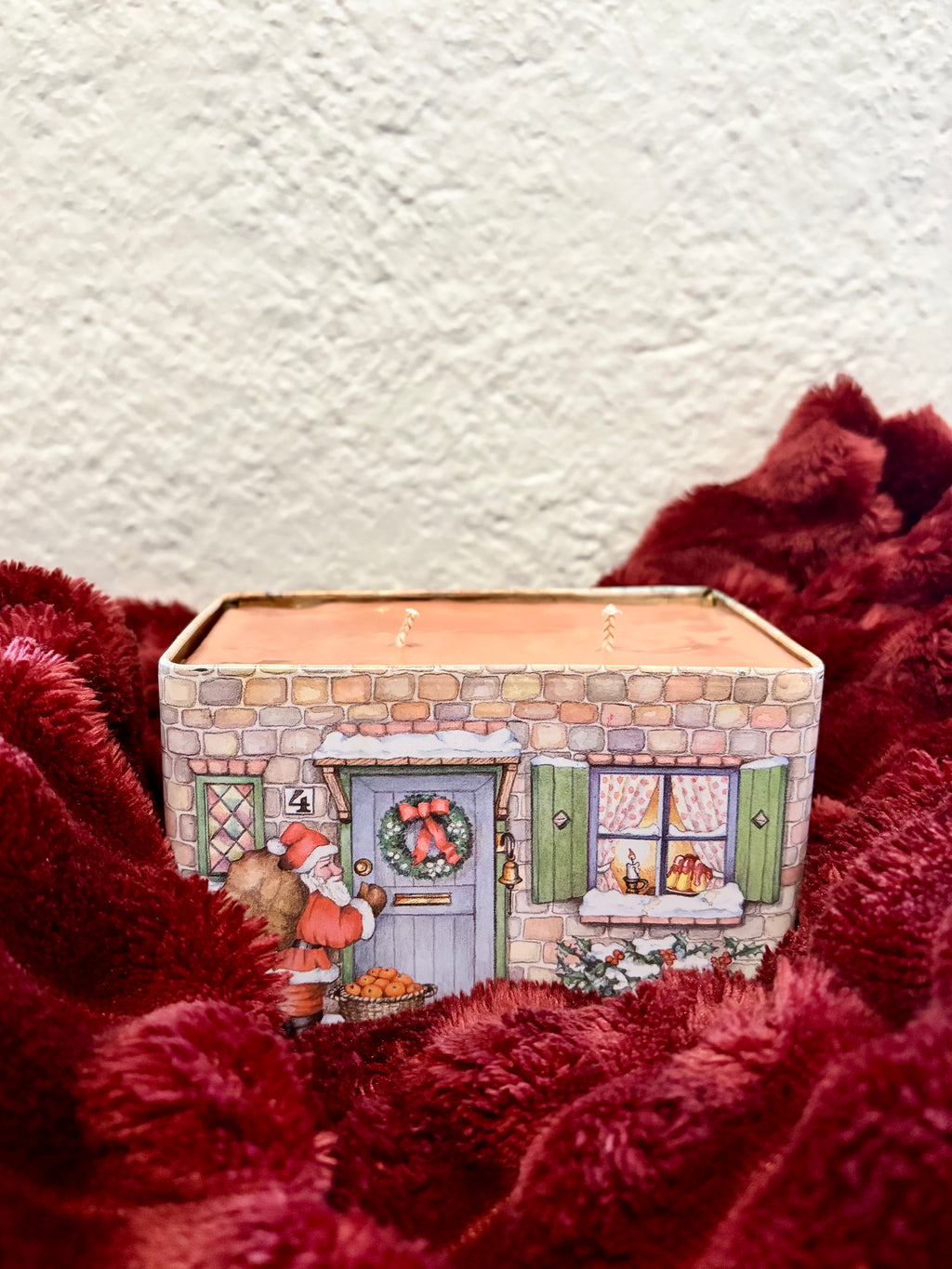 Santa’s Cottage Tin (Gember Koekje)