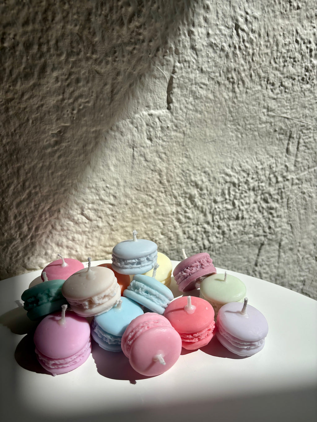 Macaron kaarsje