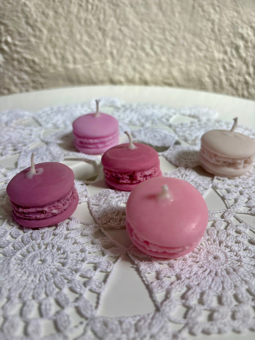 Macaron kaarsje
