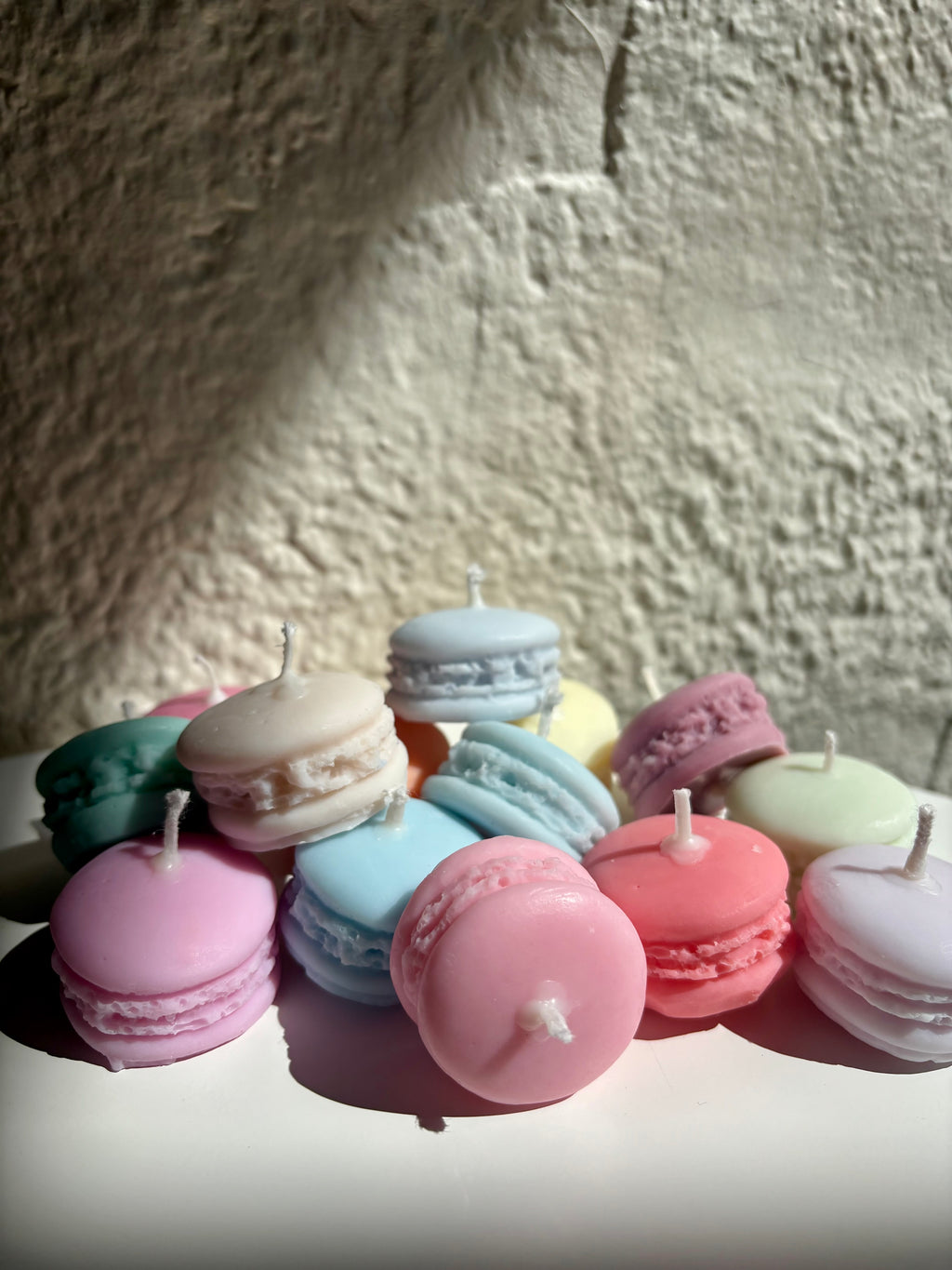 Macaron kaarsje