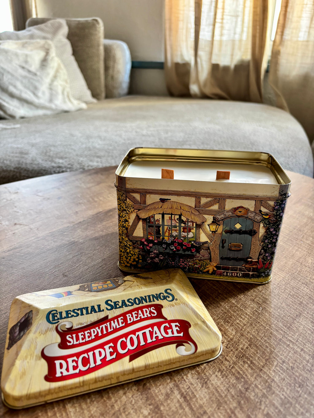 Cookie box candle (Gember koekje)