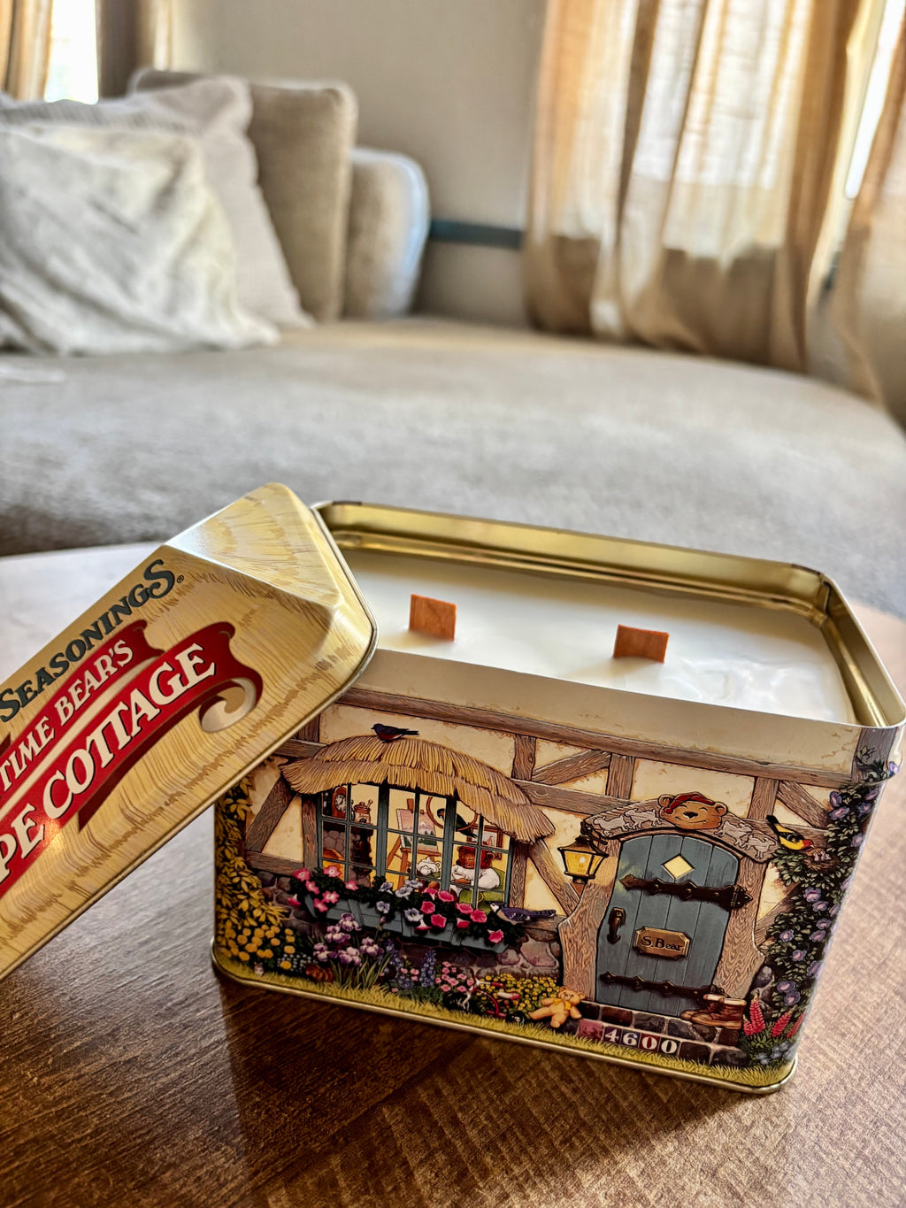 Cookie box candle (Gember koekje)