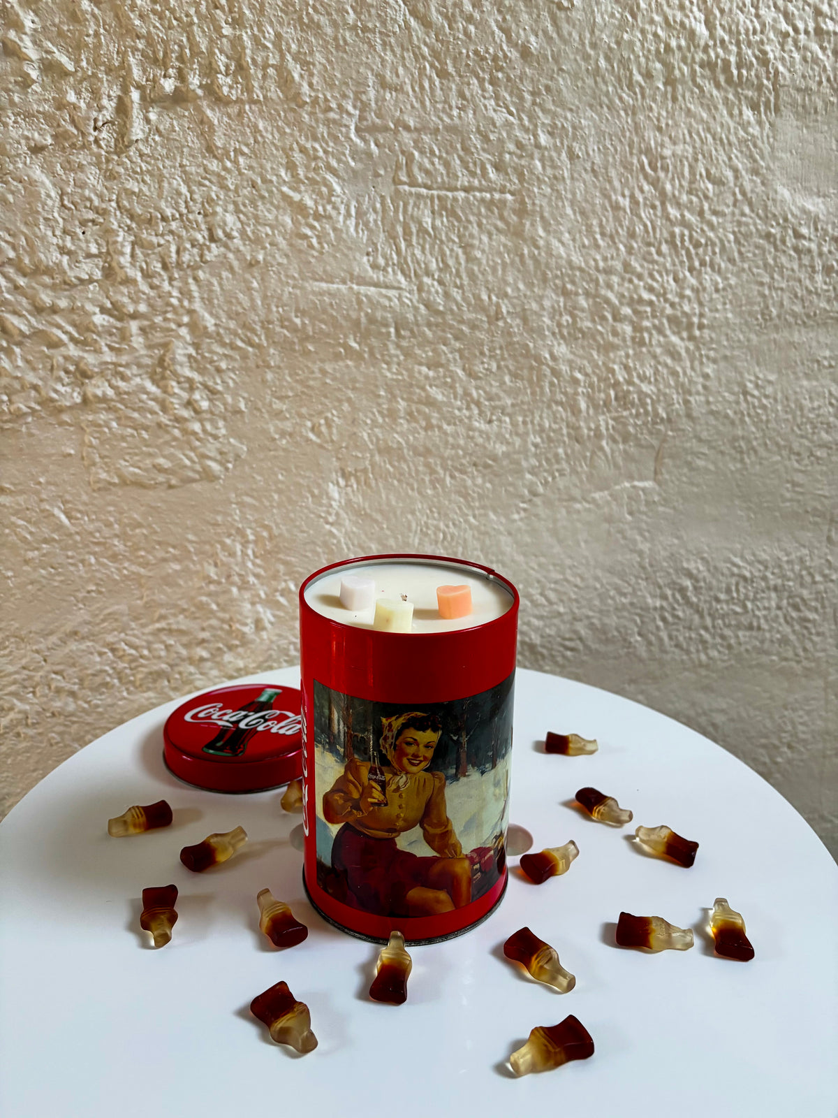 Retro Coca-Cola Tin (Amber Noir)